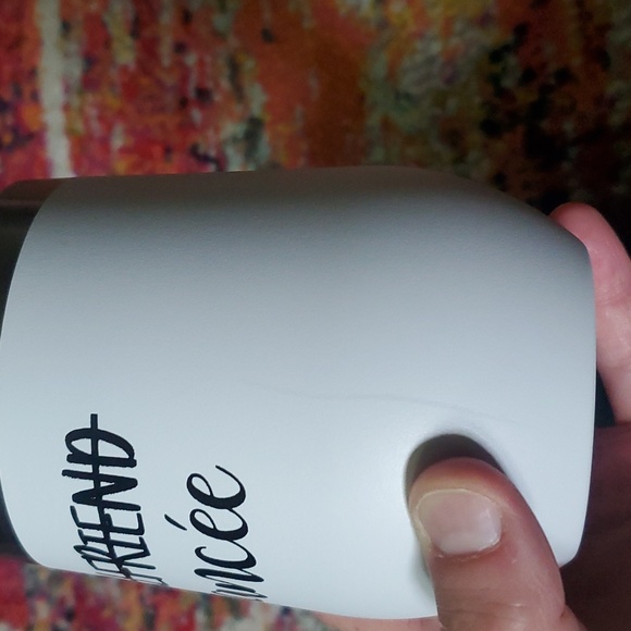 fiancé fiancée set 2 of travel wine stainless steel wine cups - Picture 12 of 13